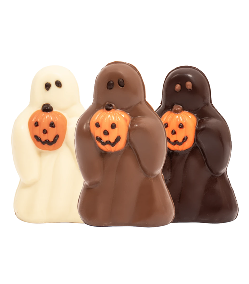 Small Ghost with Pumpkin