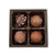 4 Piece Assorted Truffles | Chocolate is the Answer Gift Box