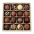 16 Piece Assorted Truffles | Modern Floral Gift Box