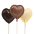 Chocolate Heart with Ruffles Pop