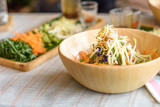 ​Brussel Sprout Hash with Shrimp and Furikake