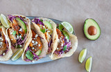 ​Fish Tacos with Cilantro Lime Cabbage Slaw