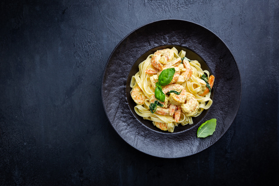 ​Healthy Pasta with Spicy Crab