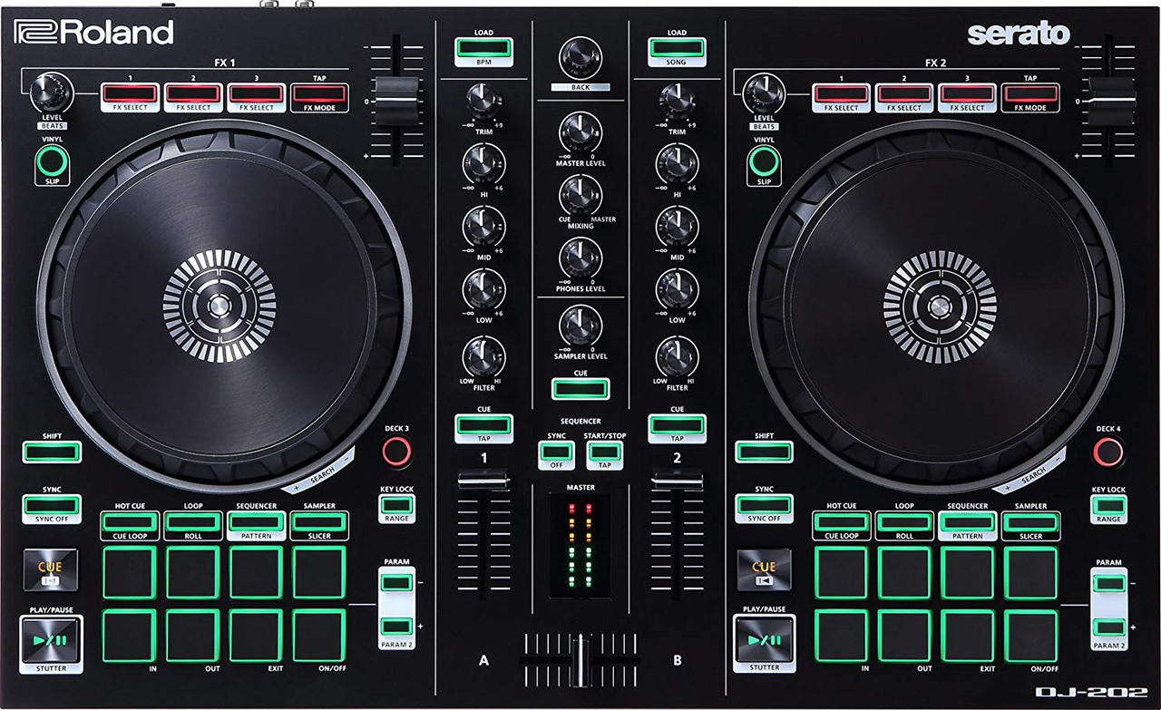 Roland DJ-202 DJコントローラー　箱あり Amazon.com: Roland DJ-202 2-Channel Serato DJ Controller