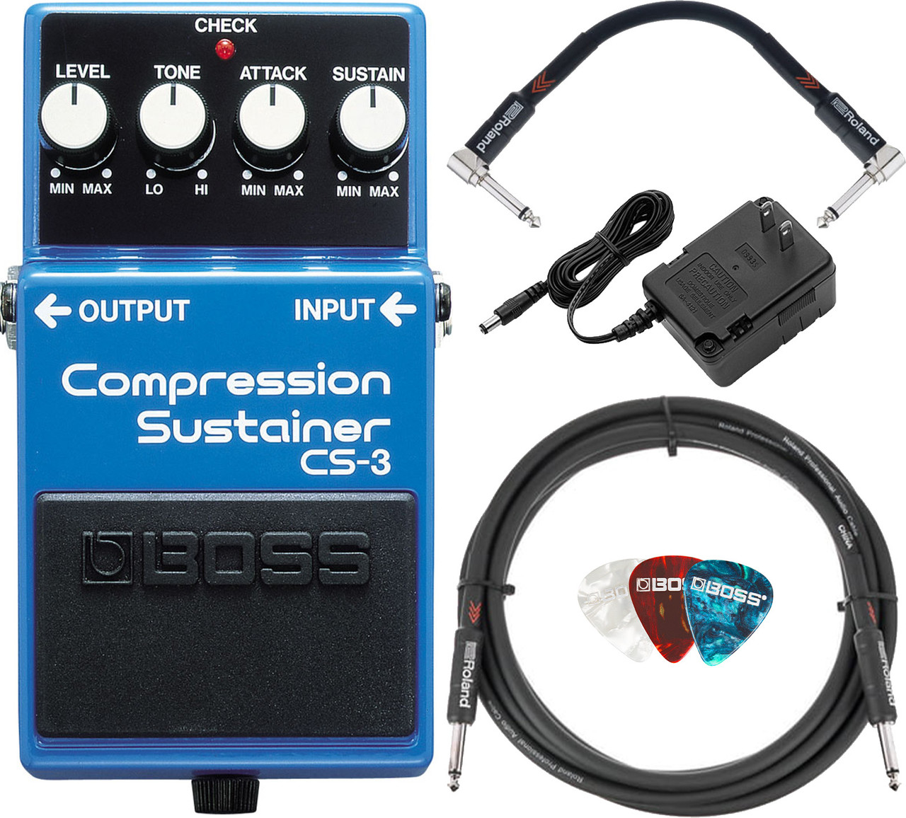 BOSS CS-3 Compression Sustainer　箱付き BOSS CS-3 Compression Sustainer Pedal CS-3 B&H Photo Video