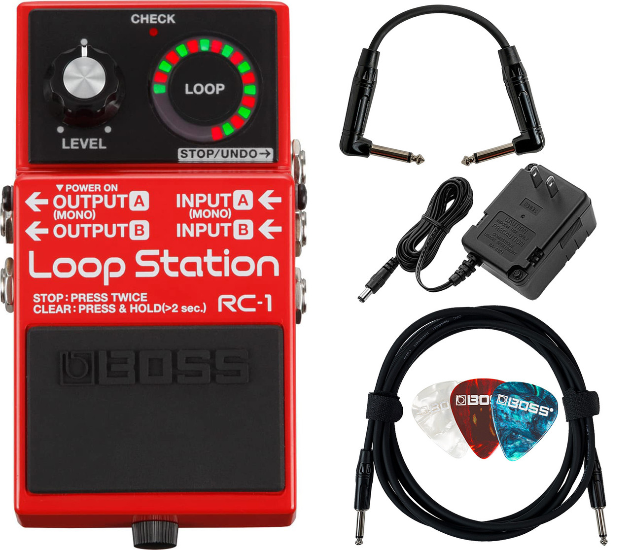 Boss RC-1 Loop Station w/ Power Supply