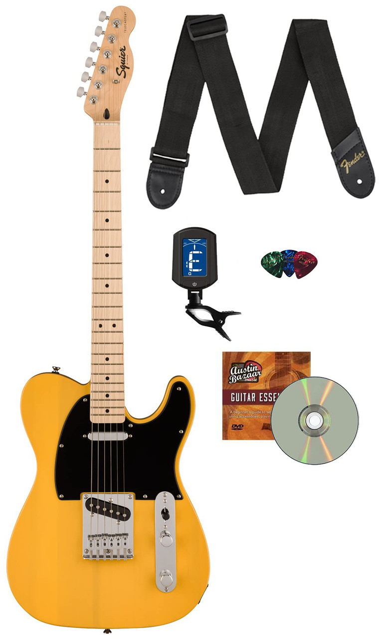 Fender Squier Sonic Telecaster - Butterscotch Blonde w/ Tuner