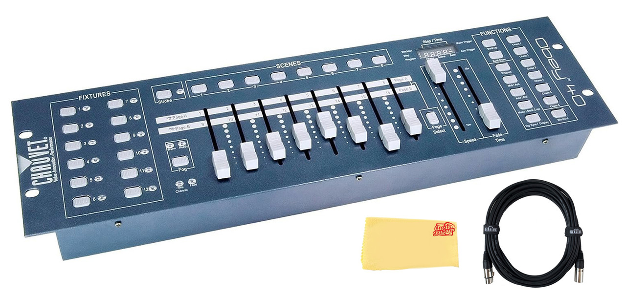 Chauvet DJ Obey 40 Universal DMX-512 Controller w/ DMX Cable