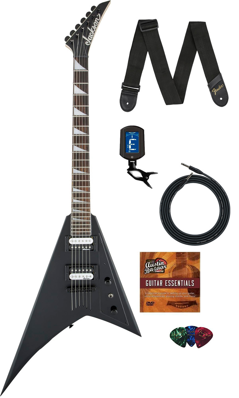 Amazon.com: Jackson JS Series Rhoads JS32T - Satin Black