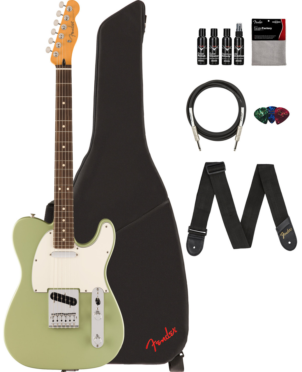 Fender Player II Telecaster - Birch Green w/ Cleaning Kit