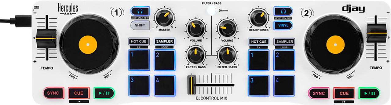 Hercules DJControl Mix Bluetooth Wireless DJ Controller for