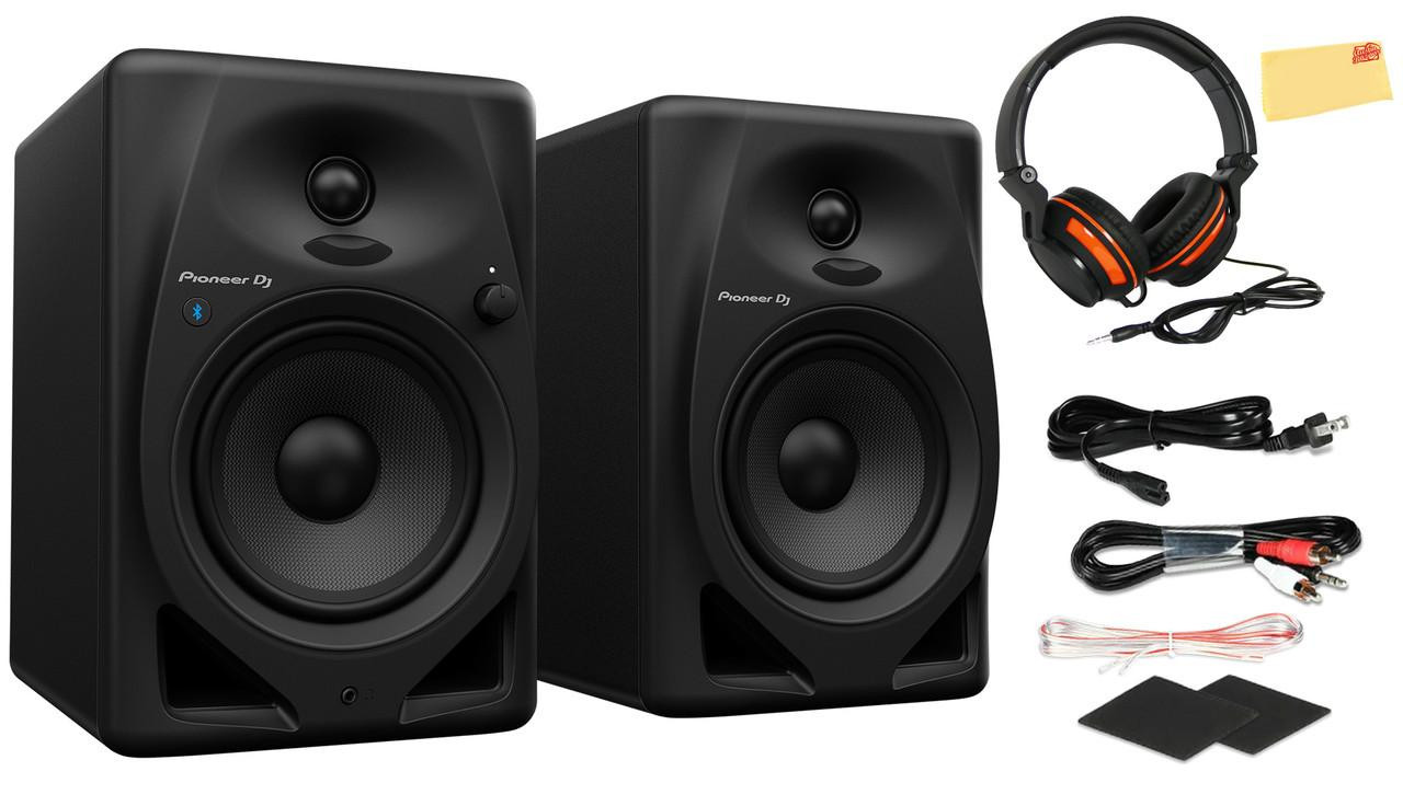 Pioneer DM-50D-BT 5-Inch Desktop Active Bluetooth Monitor Speaker