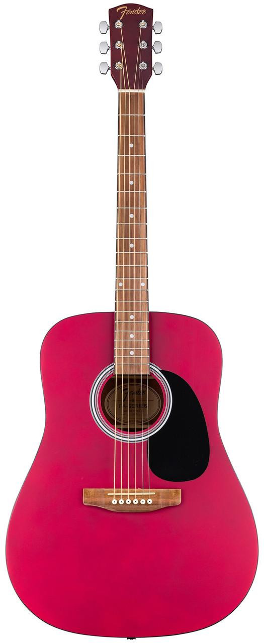 Fender FA Series Dreadnought Acoustic Guitar - Crimson Red