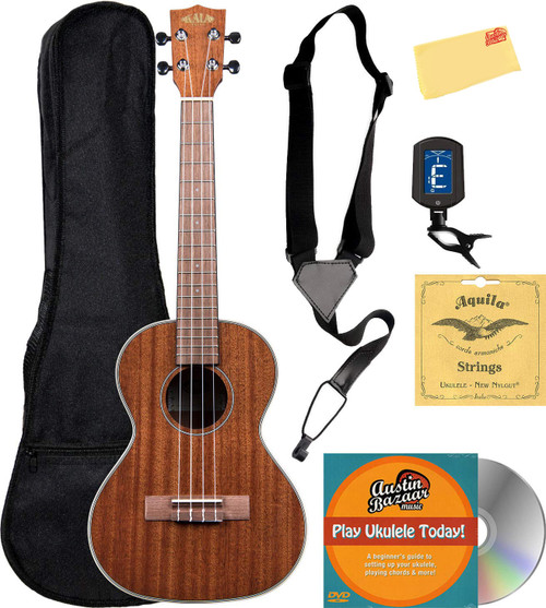 Kala KA-TG Gloss Mahogany Tenor Ukulele w/ Gig Bag