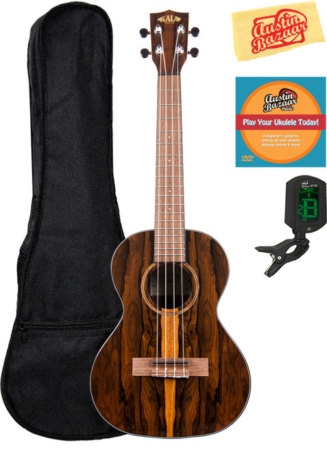 Kala KA-ZCT-T Ziricote Tenor Ukulele w/ Gig Bag