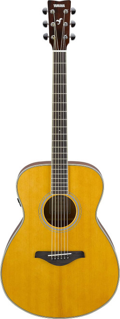 Yamaha FG-TA TransAcoustic Acoustic-Electric Guitar - Black