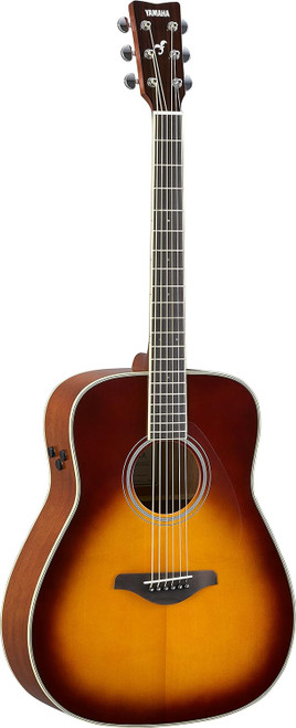 Yamaha FG-TA TransAcoustic Acoustic-Electric Guitar - Black