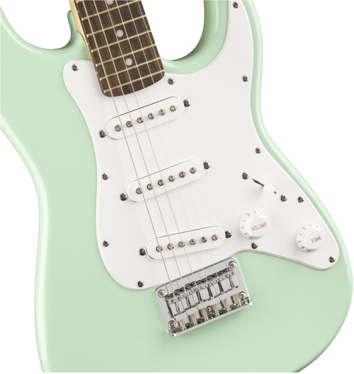 Fender Squier 3/4-Size Kids Mini Strat Electric Guitar - Surf Green