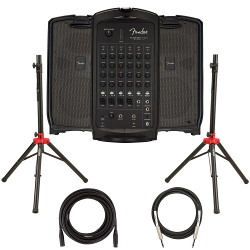 Fender Passport フェンダー パスポート PAシステム スピーカー Fender Passport Conference S2 Portable PA System w/ Stands