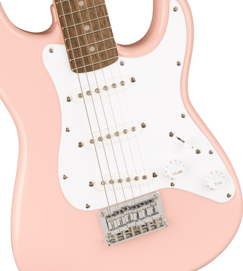 Fender Squier 3/4-Size Kids Mini Strat Electric Guitar - Shell