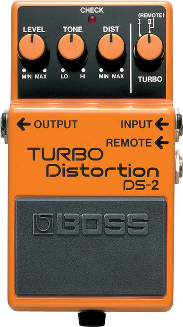 Boss DS-2 Turbo Distortion w/ Power Supply