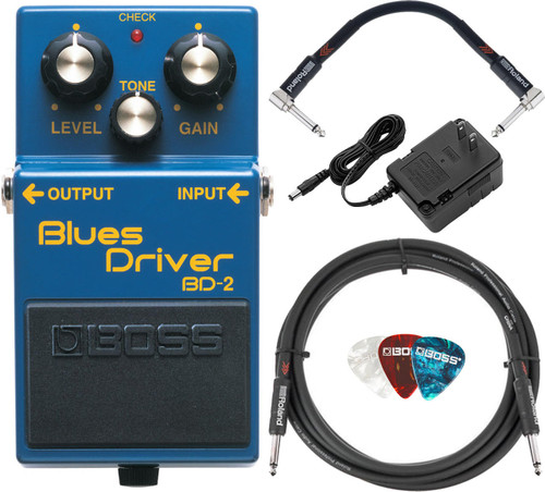 Boss BD-2 Blues Driver w/ Power Adapter