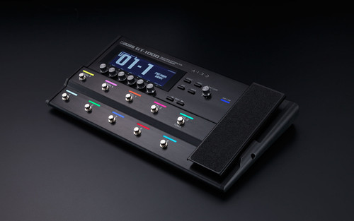 Boss GT-1000 Guitar Effects Processor w/ Instrument Cables