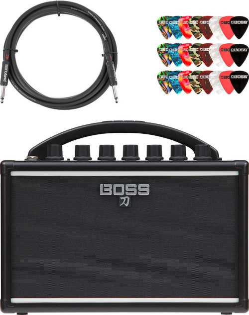 Boss Katana Mini Guitar Combo Amplifier w/ Instrument Cable