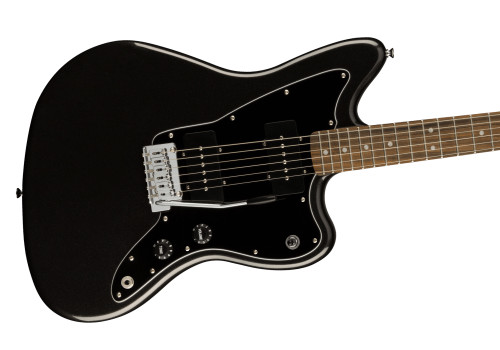 Fender Squier Affinity Jazzmaster - Metallic Black w/ Gig Bag