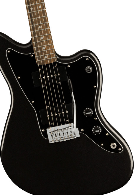 Fender Squier Affinity Jazzmaster - Metallic Black w/ Gig Bag