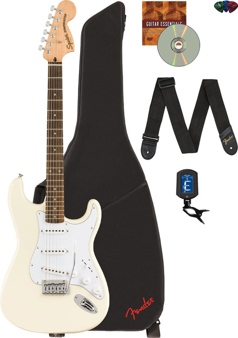『比較的美品』SQUIER BY FENDER　AFFINITY STRAT Fender Squier Stratocaster Affinity Series HSS Pack - Gray