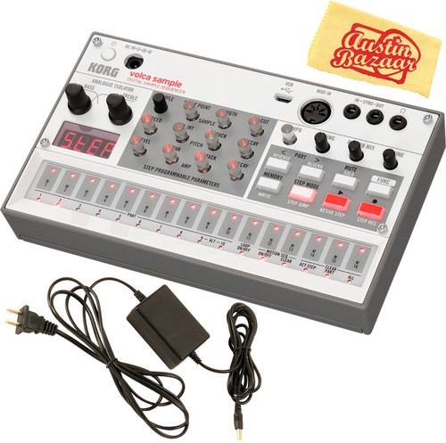 Korg Volca Sample Digital Sample Sequencer w/ Power Supply