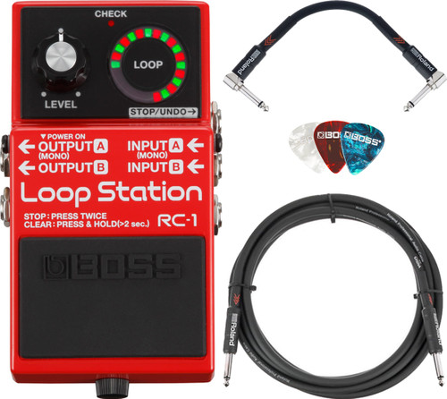 Boss RC-5 Loop Station w/ Instrument Cable