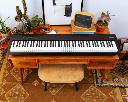 Roland FP-30X 88-Key Digital Piano - Black w/ Adjustable Stand