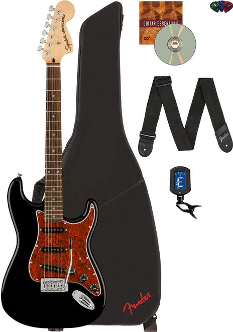 Fender Squier Affinity Stratocaster - Black Limited Edition