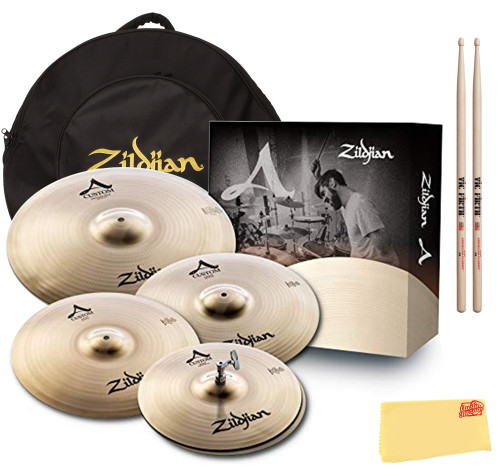 Zildjian A20579-11 A Family Custom Cymbal Pack w/ Cymbal Bag