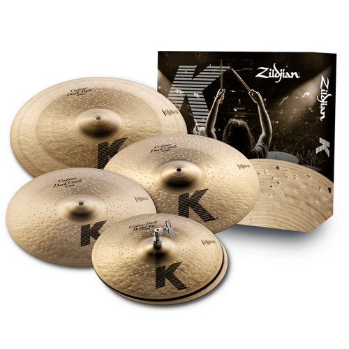 Zildjian KCD900 K Family Custom Dark Cymbal Pack w/ Cymbal Bag