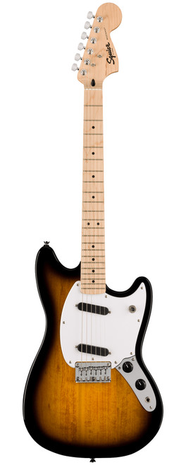 ギター Squier Sonic Mustang 2-Color Sunburst Fender Squier Sonic Mustang, Maple Fingerboard - 2-Color