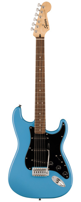 Squier Stratocaster アクアブルー Fender Squier Sonic Stratocaster - California Blue w/ Frontman 10G