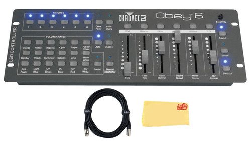 Chauvet DJ Obey 40 Universal DMX-512 Controller w/ DMX Cable