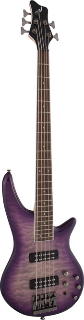 Jackson JS Series Spectra Bass JS3QV 5-String Bass Guitar - Purple