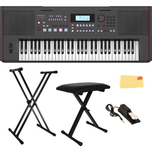 Roland E-X50 Arranger Keyboard w/ Adjustable Stand
