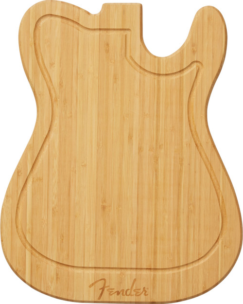 Fender Telecaster Bamboo Cutting Board