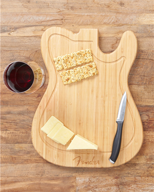 Fender Telecaster Bamboo Cutting Board - Thumbnail 2