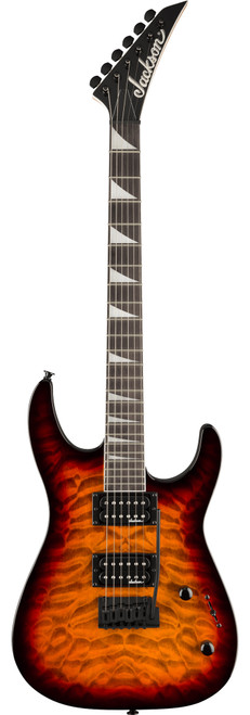 Jackson Dinky JS20 DKQ Electric Guitar - Transparent Blue