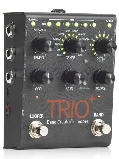配信機器・PA機器・レコーディング機器 DigiTech TRIO+ Band Creator + DigiTech Trio+ Band Creator and Looper w/ Power Supply