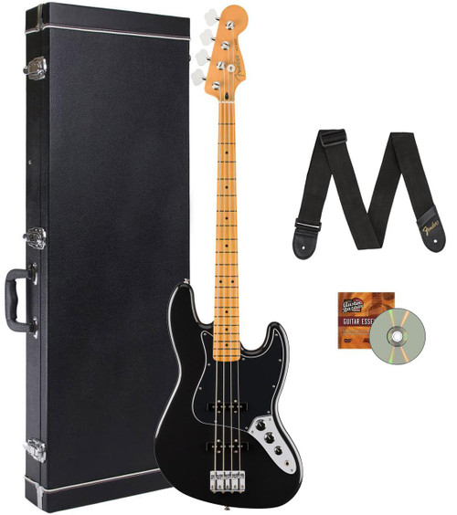 Fender Player II Precision Bass - Black w/ Hard Case