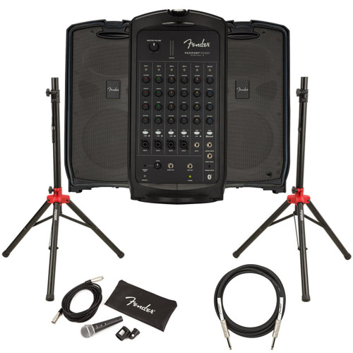  Fender Passport Event S2 Portable PA System w/ Microphone 