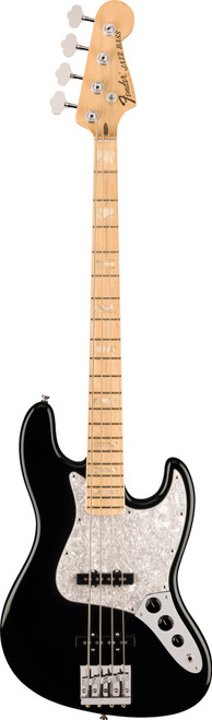 Fender USA Geddy Lee Jazz Bass - Black w/ ABS Molded Case