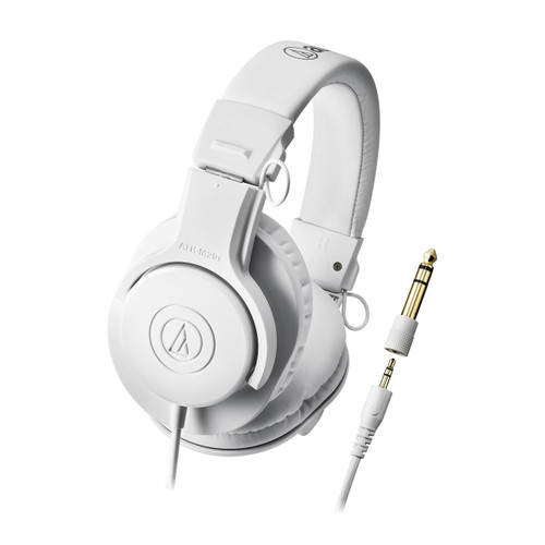 Audio-Technica ATH-M50x Professional Monitor Headphones - White